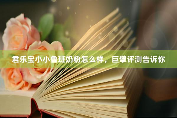 君乐宝小小鲁班奶粉怎么样,巨擘评测告诉你